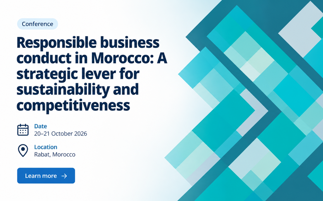 Responsible Business Conduct in Morocco: A Strategic Lever for Sustainability and Competitiveness